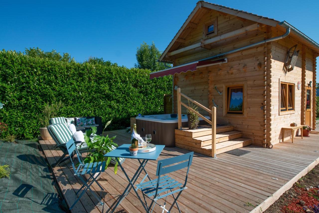 אוברוויל Chalet & Spa Sur La Cote Fleurie מראה חיצוני תמונה