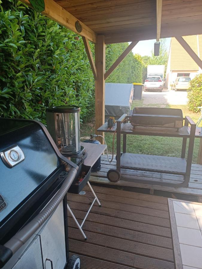 אוברוויל Chalet & Spa Sur La Cote Fleurie מראה חיצוני תמונה